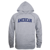 W Republic American University Eagles Game Day Hoodie 503-498 HEATHER GREY Primary
