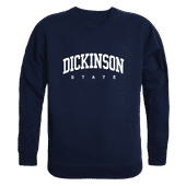W Republic Dickinson State Blue Hawks Arch Crewneck 546-514
