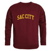W Republic Sacramento City Panthers Arch Crewneck 546-578