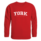 W Republic York College Cardinals Arch Crewneck 546-685