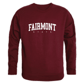 W Republic Fairmont State Falcons Arch Crewneck 546-686