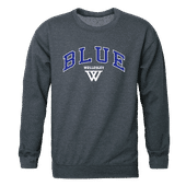 W Republic Wellesley College Blue Campus Crewneck 541-486