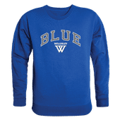 W Republic Wellesley College Blue Campus Crewneck 541-486