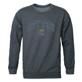 W Republic NY City Tech Yellow Jackets Campus Crewneck 541-664