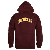 W Republic Brooklyn College Bulldogs Campus Hoodie 540-503 MAROON Primary
