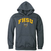 W Republic Fort Hays State Tigers Campus Hoodie 540-442 HEATHER CHARCOAL Primary