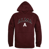 W Republic Alma College Scots Campus Hoodie 540-475 MAROON Primary