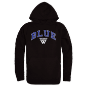 W Republic Wellesley College Blue Campus Hoodie 540-486 BLACK Primary
