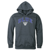 W Republic Wellesley College Blue Campus Hoodie 540-486 HEATHER CHARCOAL Primary