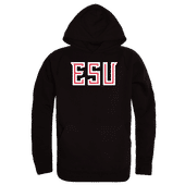 W Republic East Stroudsburg Warriors Campus Hoodie 540-515 BLACK Primary