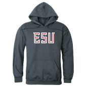 W Republic East Stroudsburg Warriors Campus Hoodie 540-515 HEATHER CHARCOAL Primary