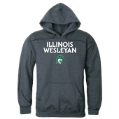 W Republic Illinois Wesleyan University Titans Campus Hoodie 540-525 HEATHER CHARCOAL Primary