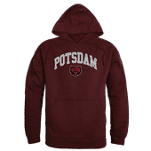 W Republic SUNY Potsdam Bears Campus Hoodie 540-593 MAROON Primary