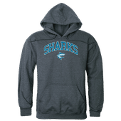 W Republic Hawaii Pacific Sharks Campus Hoodie 540-651 HEATHER CHARCOAL Primary