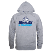 W Republic John Jay College Bloodhounds Campus Hoodie 540-656 HEATHER GREY Primary