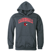 W Republic Wesleyan Cardinals Campus Hoodie 540-683 HEATHER CHARCOAL Primary