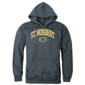 W Republic St. Norbert College Green Knights Campus Hoodie 540-698 HEATHER CHARCOAL Primary