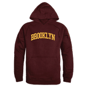 W Republic Brooklyn College Bulldogs College Hoodie 547-503 MAROON Primary