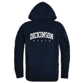 W Republic Dickinson State Blue Hawks College Hoodie 547-514 NAVY Primary