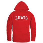 W Republic Lewis University Flyers College Hoodie 547-531 RED Primary