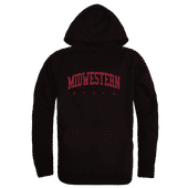 W Republic Midwestern State Mustangs College Hoodie 547-543 BLACK Primary