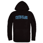 W Republic College Of Staten Island Dolphins College Hoodie 547-676 BLACK Primary
