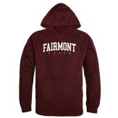 W Republic Fairmont State Falcons College Hoodie 547-686 MAROON Primary