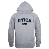 W Republic Utica College Pioneers Mom Hoodie 565-492 HEATHER GREY Primary