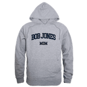 W Republic Bob Jones Bruins Mom Hoodie 565-502 HEATHER GREY Primary