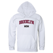 W Republic Brooklyn College Bulldogs Mom Hoodie 565-503 WHITE Primary