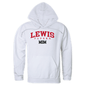 W Republic Lewis University Flyers Mom Hoodie 565-531 WHITE (WT2) Primary