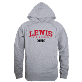 W Republic Lewis University Flyers Mom Hoodie 565-531 HEATHER GREY Primary