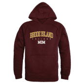 W Republic Rhode Island Anchormen Mom Hoodie 565-574 MAROON Primary