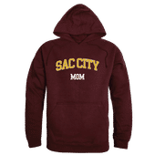 W Republic Sacramento City Panthers Mom Hoodie 565-578 MAROON Primary