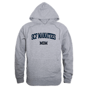 W Republic State College Of Florida Manatees Mom Hoodie 565-592 HEATHER GREY Primary