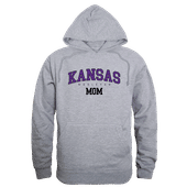 W Republic Kansas Wesleyan Coyotes Mom Hoodie 565-658 HEATHER GREY Primary