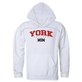 W Republic York College Cardinals Mom Hoodie 565-685 WHITE Primary