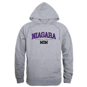 W Republic Niagara University Purple Eagles Mom Hoodie 565-723 HEATHER GREY Primary