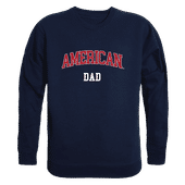 W Republic American University Eagles Dad Crewneck 562-498