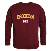 W Republic Brooklyn College Bulldogs Dad Crewneck 562-503