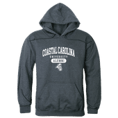 W Republic Coastal Carolina Chanticleers Alumni Hoodie 561-116 HEATHER CHARCOAL Primary