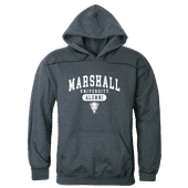 W Republic Marshall Thundering Herd Alumni Hoodie 561-190 HEATHER CHARCOAL Primary