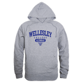 W Republic Wellesley College Blue Alumni Hoodie 561-486 HEATHER GREY Primary