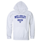 W Republic Wellesley College Blue Alumni Hoodie 561-486 WHITE Primary