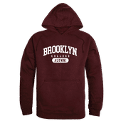 W Republic Brooklyn College Bulldogs Alumni Hoodie 561-503 MAROON Primary