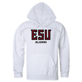 W Republic East Stroudsburg Warriors Alumni Hoodie 561-515 WHITE Primary