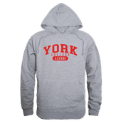 W Republic York College Cardinals Alumni Hoodie 561-685 HEATHER GREY Primary