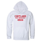 W Republic SUNY Cortland Red Dragons Alumni Hoodie 561-712 WHITE Primary