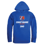 W Republic Coast Guard Academy Bears Dad Hoodie 563-394 ROYAL Primary