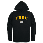 W Republic Fort Hays State Tigers Dad Hoodie 563-442 BLACK Primary